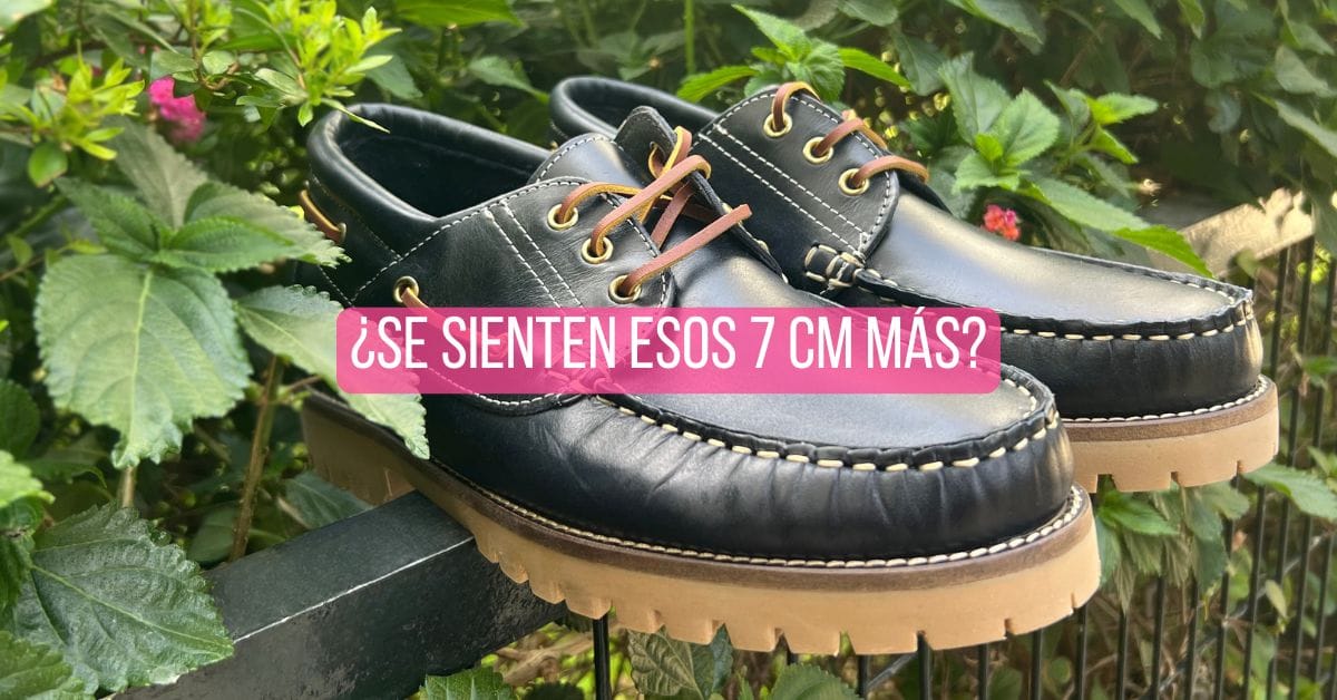 Se sienten esos 7 cm más