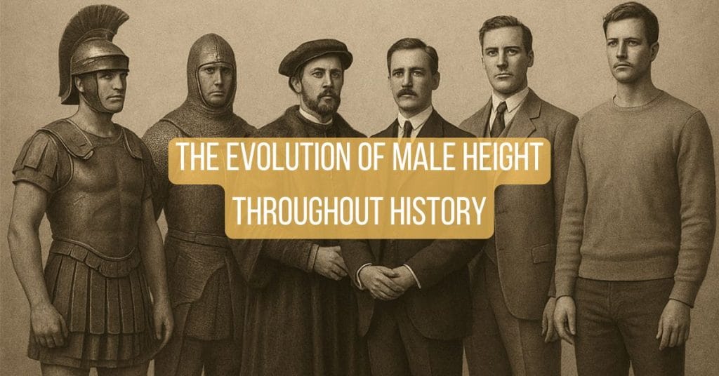 The Evolution of Male Height Throughout History